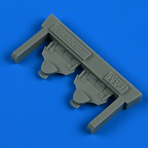 クイックブースト 72721 1/72 F4U-1 コルセア "バードケージ" ヘッドレスト タイプB (TAMIYA用)