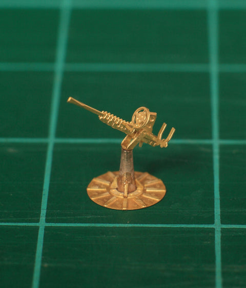 レインボーモデル Rb3539 1/350 日本海軍 25mm機銃III(単装)(1PE, 12metal parts)