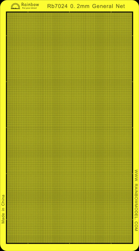 レインボーモデル Rb7024 1/700 0.2mmメッシュ