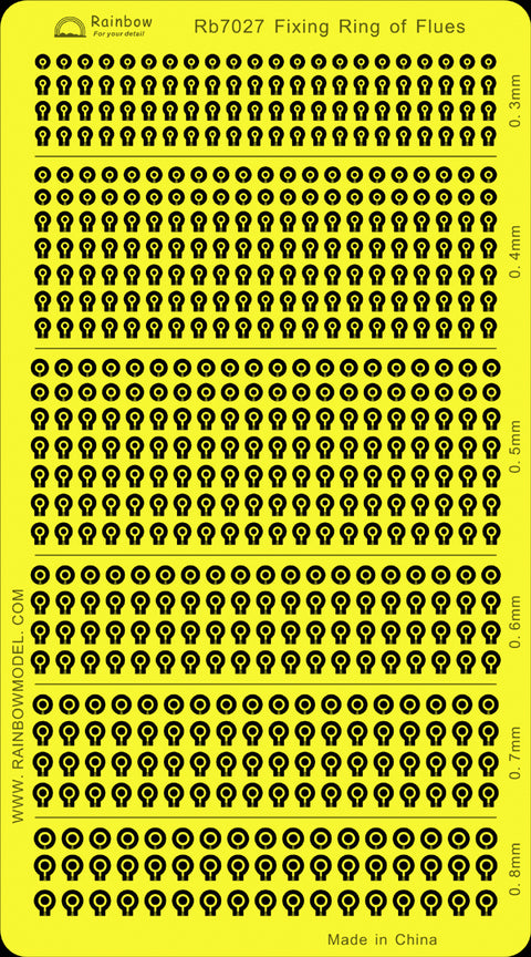 レインボーモデル Rb7027 1/700 日本海軍 艦艇用 蒸気捨管固定リング