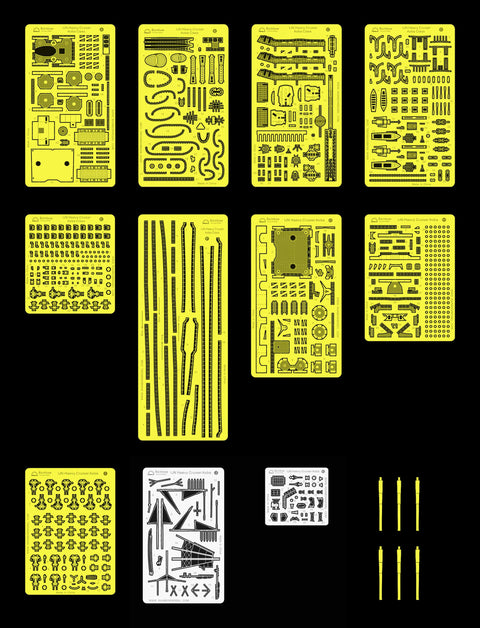 レインボーモデル Rb7049 1/700 重巡洋艦 青葉 1944 アップデートセット ハセガワ用