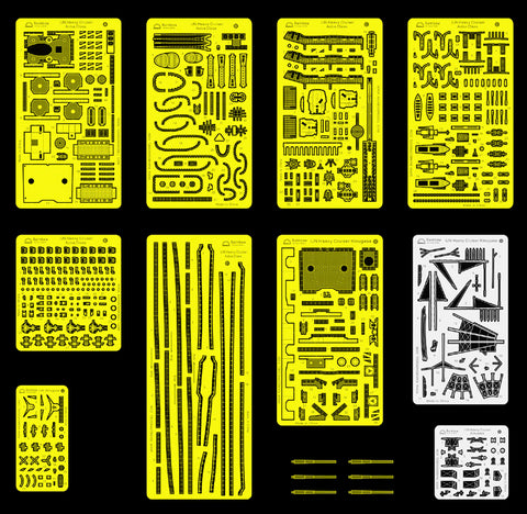 レインボーモデル Rb7050 1/700 重巡洋艦 衣笠 1941 アップデートセット ハセガワ用