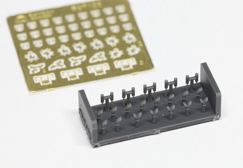 レインボーモデル Rb7138 1/700 日本海軍艦艇用 蒸気捨管I (Large size|4types,3DP+PE)