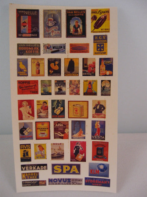 リアリティインスケール 35011 1/35 エナメル製広告看板(オランダ)