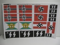 リアリティインスケール 35170 1/35 WWII ドイツ軍旗セット2 布製