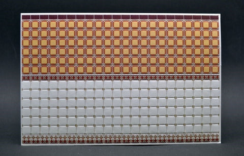 リアリティインスケール 35265 1/35 3D 壁タイル - デザイン H