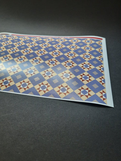 リアリティインスケール 35295 1/35 フロアタイル A - シート 14 x 20cm