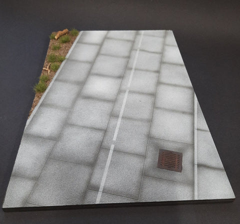 リアリティインスケール 35307 1/35 マンホールが別にあるコンクリート スラブ道路カバー・スペシャル