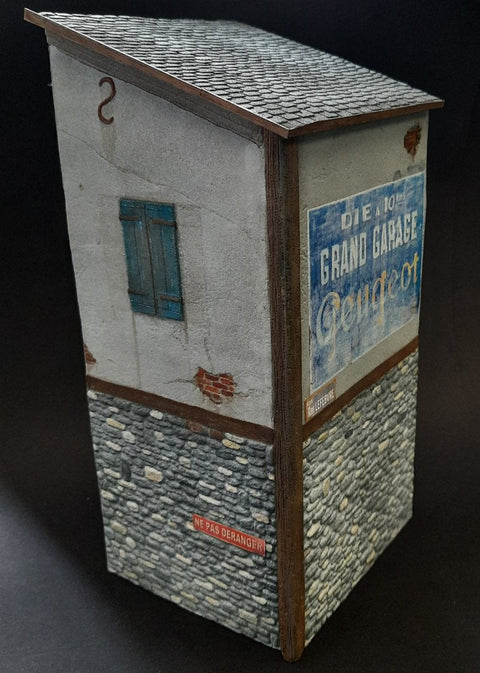 リアリティインスケール 35310 1/35 フランスの家の一角 デカール付き- 11 x 9.5 x 24cm