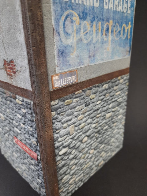 リアリティインスケール 35310 1/35 フランスの家の一角 デカール付き- 11 x 9.5 x 24cm