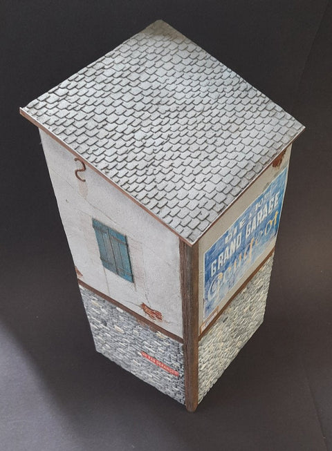 リアリティインスケール 35310 1/35 フランスの家の一角 デカール付き- 11 x 9.5 x 24cm