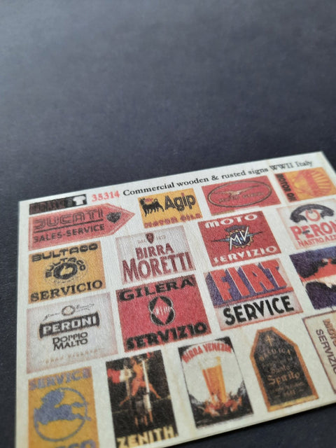 リアリティインスケール 35314 1/35 商用木製と錆びた第二次世界大戦から現在まで - イタリア