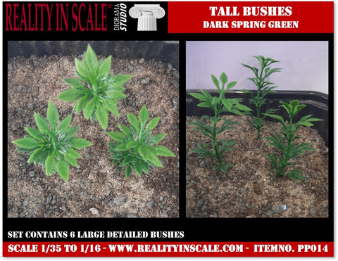リアリティインスケール PP014 1/35 小さな木のタイプ 1 - プラスチック製植物