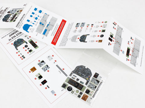 レッドフォックススタジオ RFSQS-24001 1/24 ユンカース Ju 87A ストゥーカ (トランペッター用)