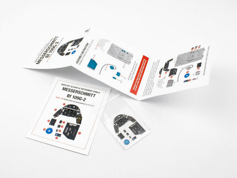 レッドフォックススタジオ RFSQS-24007 1/24 メッサーシュミット Bf 109G-2 (トランペッター用)