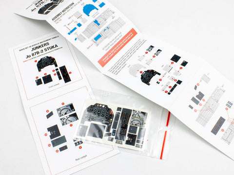 レッドフォックススタジオ RFSQS-24008 1/24 ユンカース Ju 87B ストゥーカ (トランペッター用)