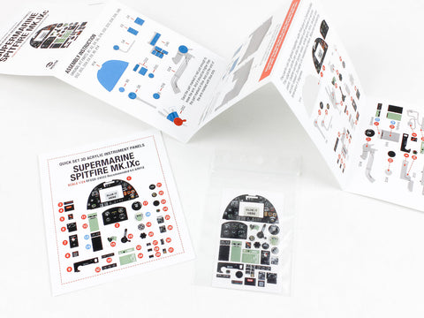 レッドフォックススタジオ RFSQS-24022 1/24 スーパーマリン スピットファイア Mk.Ixc (エアフィックス用)