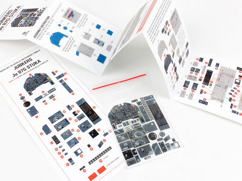 レッドフォックススタジオ RFSQS-24023 1/24 Ju 87G シュトゥーカ (トランぺッター用)