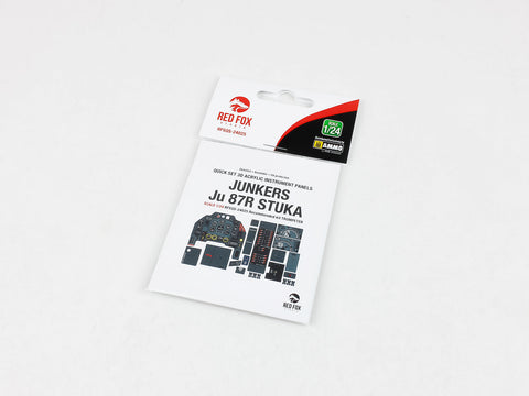 レッドフォックススタジオ RFSQS-24025 1/24 ユンカース Ju 87R シュトゥーカ (トランぺッター用)