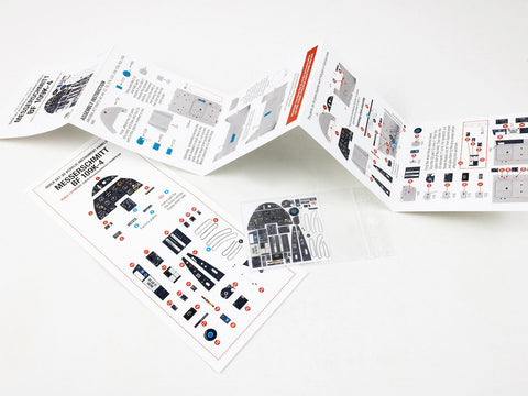 レッドフォックススタジオ RFSQS-24026 1/24 メッサーシュミット Bf 109K-4 (トランぺッター用)