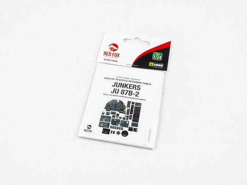 レッドフォックススタジオ RFSQS-24028 1/24 ユンカース Ju 87B スツーカ (Airfix用)
