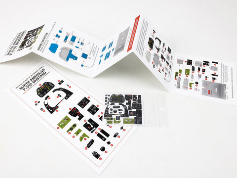 レッドフォックススタジオ RFSQS-24030 1/24 北アメリカ P-51D マスタング (トランぺッター用)