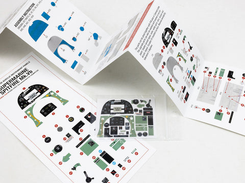 レッドフォックススタジオ RFSQS-24031 1/24 スーパーマリン スピットファイア Mk.Vb (トランぺッター用)