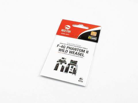 レッドフォックススタジオ RFSQS-32013 1/32 F-4G ファントム II "野生のイタチ" (レベル用)