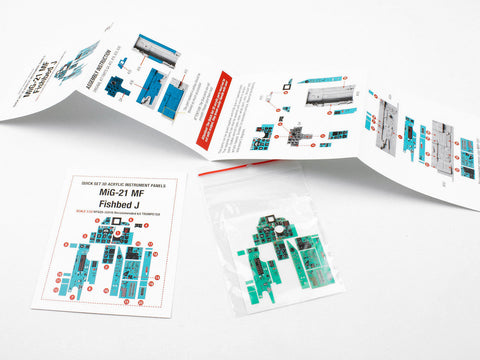 レッドフォックススタジオ RFSQS-32016 1/32 MiG-21MF フィッシュベッド-J (トランぺッター用)