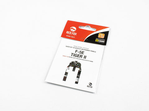 レッドフォックススタジオ RFSQS-32017 1/32 F-5E タイガーII (Kitty Hawk用)