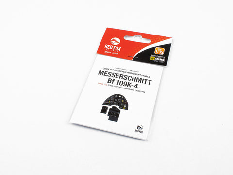 レッドフォックススタジオ RFSQS-32021 1/32 メッサーシュミット Bf 109K-4 (トランぺッター用)