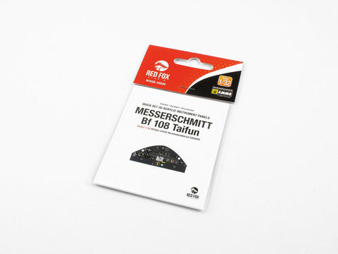 レッドフォックススタジオ RFSQS-32026 1/32 メッサーシュミット Bf 108 タイフーン (エデュアルド用)
