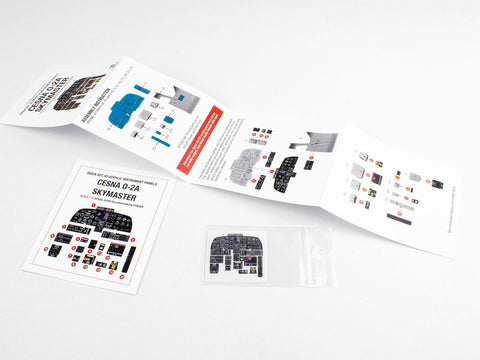 レッドフォックススタジオ RFSQS-32042 1/32 セスナ O-2A スカイマスター (ローデン用)