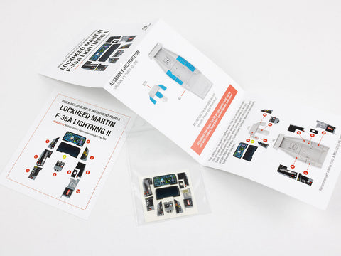 レッドフォックススタジオ RFSQS-32047 1/32 F-35A ライトニング II (イタレリ/アカデミー用)