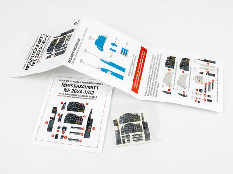 レッドフォックススタジオ RFSQS-32050 1/32 メッサーシュミット Me 262A-1/A-2 R4Mと爆弾セレクター付き (レベル用)