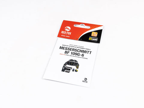 レッドフォックススタジオ RFSQS-32064 1/32 メッサーシュミット Bf 109G-6 (ハセガワ用)