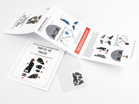 レッドフォックススタジオ RFSQS-32073 1/32 フィアット CR.42 ファルコ (ICM用)