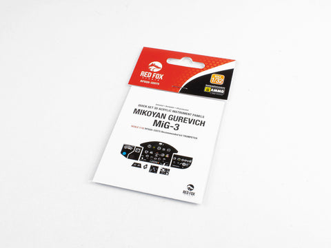 レッドフォックススタジオ RFSQS-32075 1/32 ミコヤン・グレヴィッチ MiG-3 (トランぺッター用)