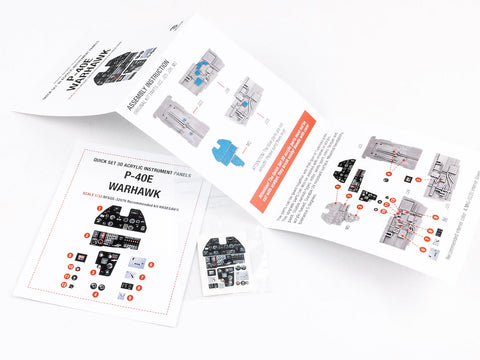 レッドフォックススタジオ RFSQS-32076 1/32 P-40E ウォーホーク (ハセガワ用)