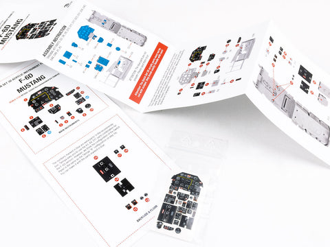 レッドフォックススタジオ RFSQS-32080 1/32 F-6D マスタング (タミヤ用)