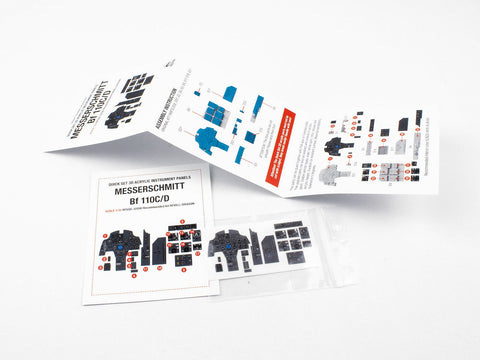 レッドフォックススタジオ RFSQS-32090 1/32 メッサーシュミット Bf110 C/D (レベル / ドラゴン用)