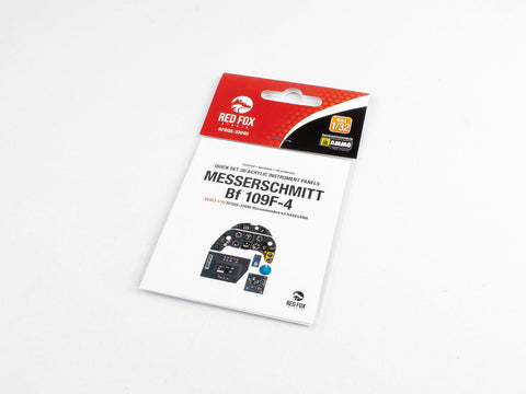 レッドフォックススタジオ RFSQS-32095 1/32 メッサーシュミット Bf 109F-4 (ハセガワ用)