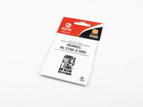 レッドフォックススタジオ RFSQS-32100 1/32 ハインケル He 219A-0 ウーフー (SWS 造形村 INC.用)