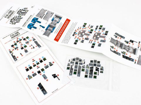 レッドフォックススタジオ RFSQS-32109 1/32 F/A-18B ホーネット (アカデミー/キネティック用)