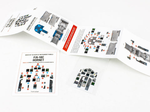 レッドフォックススタジオ RFSQS-32110 1/32 F/A-18C ホーネット (アカデミー/キネティック用)