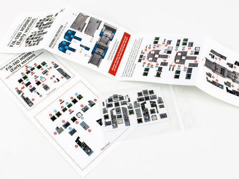 レッドフォックススタジオ RFSQS-32111 1/32 F/A-18D 初期型ホーネット (アカデミー/キネティック用)