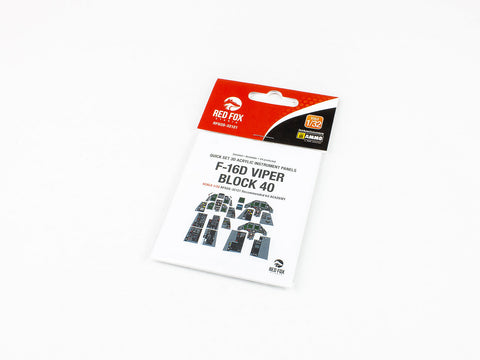 レッドフォックススタジオ RFSQS-32121 1/32 F-16D ブロック 40 バイパー (アカデミー用)