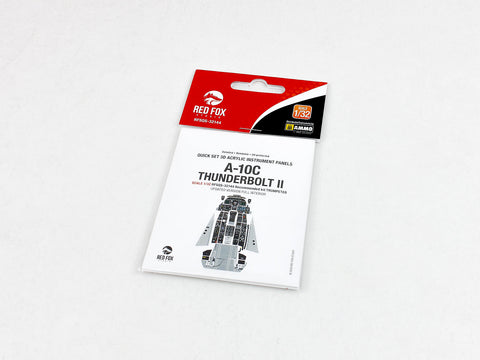 レッドフォックススタジオ RFSQS-32144 1/32 A-10C サンダーボルト II 更新型 フルインテリア (トランぺッター用)