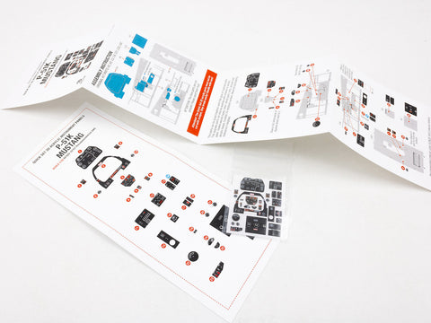 レッドフォックススタジオ RFSQS-32167 1/32 P-51K マスタング (SWS用)