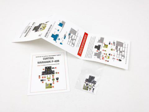 レッドフォックススタジオ RFSQS-32172 1/32 P-40B ウォーホーク (GWH用)